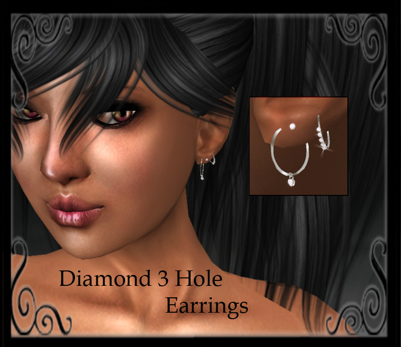 of piercings, and there are additionally both chin and mouth attachment